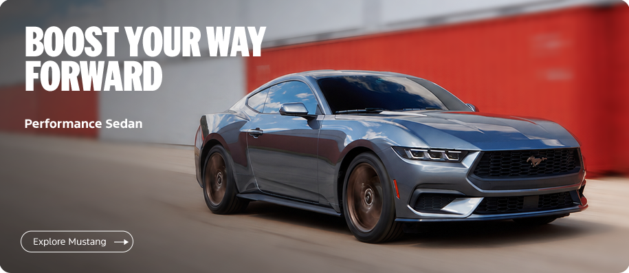 Boost Your Way Forward - Performance Sedan